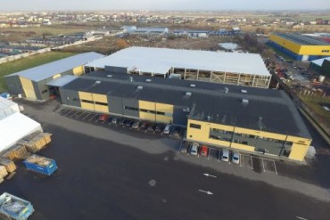 Second factory's building progress